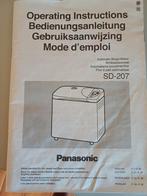 Panasonic broodbakmachine, Ophalen of Verzenden, Zo goed als nieuw