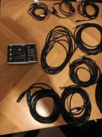 Behringer XENYX 502S mixer + kabels, Ophalen of Verzenden, Zo goed als nieuw