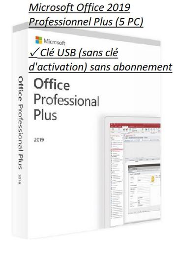 Microsoft Office 2019 Professional Plus (5 stuks)  USB-stic beschikbaar voor biedingen