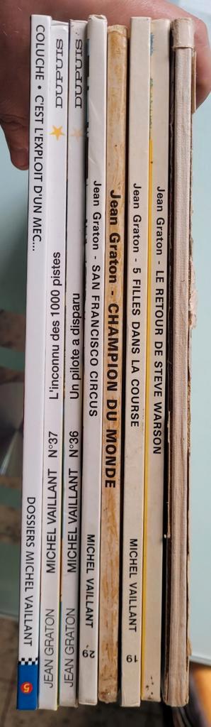 Lot de 8 bd Michel Vaillant beschikbaar voor biedingen