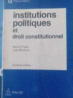 Politieke instellingen en staatsrecht (FR), Marcel Prélot, Juridisch en Recht, Ophalen, Gelezen