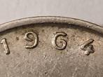 1 frank 1964 VL met dubbel jaartal type Ceres periode Boudew, Ophalen of Verzenden, Losse munt