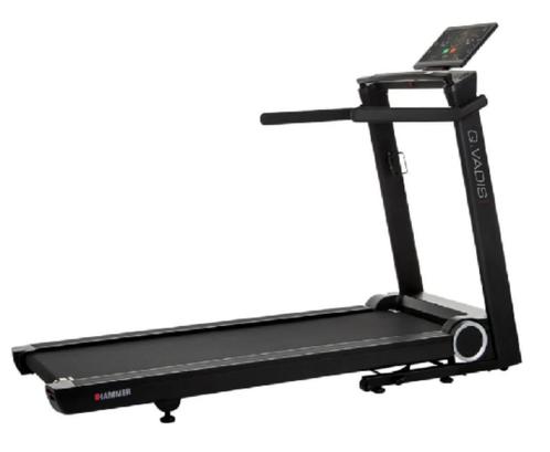 Hammer Q. Vadis 10.0 Treadmill | Loopband, Sport en Fitness, Fitnessmaterialen, Zo goed als nieuw, Armen, Benen, Borst, Buik, Rug