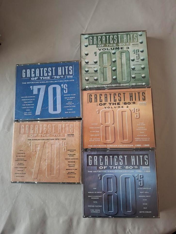 2/3 cd boxen  greatest hits  of the 70/80s, Cd's en Dvd's, Cd's | Verzamelalbums, Ophalen