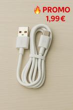 USB-C-naar-USB-A-kabel | Snel opladen 100W 6A — 1m, Telecommunicatie, Mobiele telefoons | Telefoon-opladers, Ophalen of Verzenden
