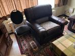 2 lederen eenzitters, Ophalen, Zo goed als nieuw