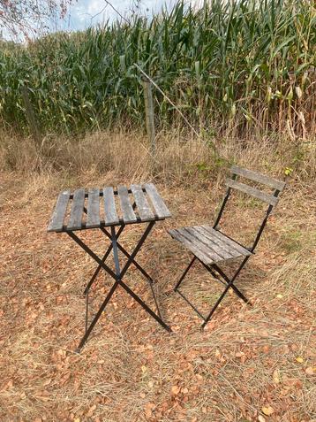 Tuintafel met stoel IKEA beschikbaar voor biedingen