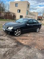Mercedes Benz C220 full option - automaat, Auto's, Automaat, Achterwielaandrijving, Zwart, Zwart