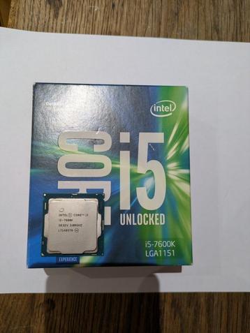 Intel i5 7600K en perfait état beschikbaar voor biedingen
