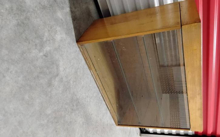 Vitrine - Présentoir documents -collection -vintage, Antiquités & Art, Antiquités | Meubles | Armoires, Enlèvement