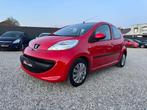 Peugeot 107 1.0i *12 mois de garantie* (bj 2007, automaat), Auto's, Peugeot, Automaat, 4 zetels, Stof, Zwart