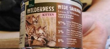 11 stuks Kitten natte voeding Real Nature Wilderness 