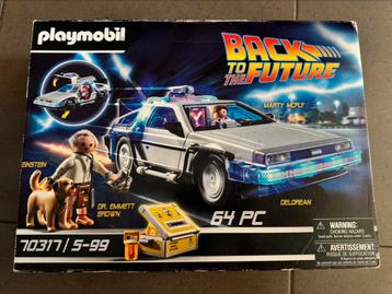 Back to future-Delorean-Playmobil, Enlèvement ou Envoi, Comme neuf
