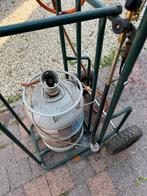 Bruleur au gaz sur support roulant pour mauvaises herbes, Ophalen, Gebruikt