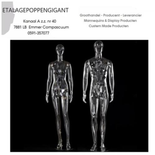 Etalagepoppen / Mannequins Collectie Transparant EPG, Kleding | Dames, Gelegenheidskleding, Nieuw, Overige typen, Ophalen of Verzenden