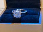 Gouden ring met VS1 diamant van maar liefst 5.31 karaat!, Nieuw, Ophalen of Verzenden, 17 tot 18, Met edelsteen