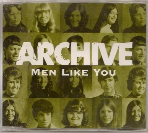 ARCHIVE - MEN LIKE YOU / AGAIN - RARE  CD SINGLE, CD & DVD, CD Singles, Comme neuf, Rock et Metal, 1 single, Maxi-single, Envoi
