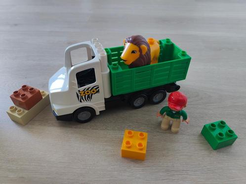 Duplo 6172 - Dierentuin vrachtwagen, Kinderen en Baby's, Speelgoed | Duplo en Lego, Zo goed als nieuw, Duplo, Complete set, Ophalen