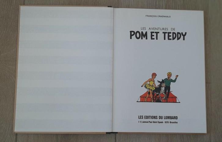 Pom et Teddy 9 tomes EO numérotés, Livres, BD, Comme neuf, Enlèvement ou Envoi