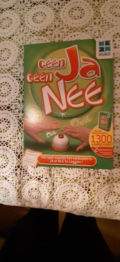 Gezelschapsspel : zeg geen ja,zeg geen nee, Hobby en Vrije tijd, Gezelschapsspellen | Bordspellen, Ophalen of Verzenden