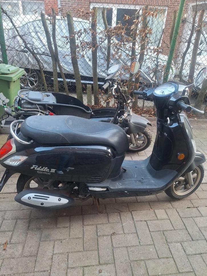 Sym Fiddle 3, Fietsen en Brommers, Snorfietsen en Snorscooters, Zo goed als nieuw, SYM, Ophalen