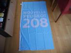 vlag "la nouvelle Peugeot 208", Enlèvement ou Envoi, Neuf, Panneau publicitaire