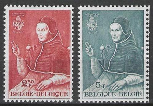 Belgie 1959 - Yvert/OBP 1109-1110 - Paus Adrianus VI (PF), Postzegels en Munten, Postzegels | Europa | België, Postfris, Kunst