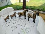 Vintage houten paardjes en Messing, Antiek en Kunst, Ophalen