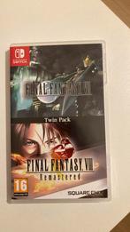 Nintendo switch final fantasy 7 en 8 gamecard, Ophalen of Verzenden, Zo goed als nieuw