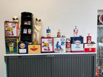 Très grand stock de vieux bidons d'huile !, Enlèvement ou Envoi, Utilisé, Emballage