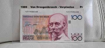 100 frank Beyaert  - Prachtig beschikbaar voor biedingen