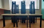 eetkamerstoelen, Huis en Inrichting, Ophalen, Gebruikt, Zwart, Vijf, Zes of meer stoelen