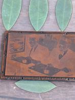 Bronzen fotoplaat