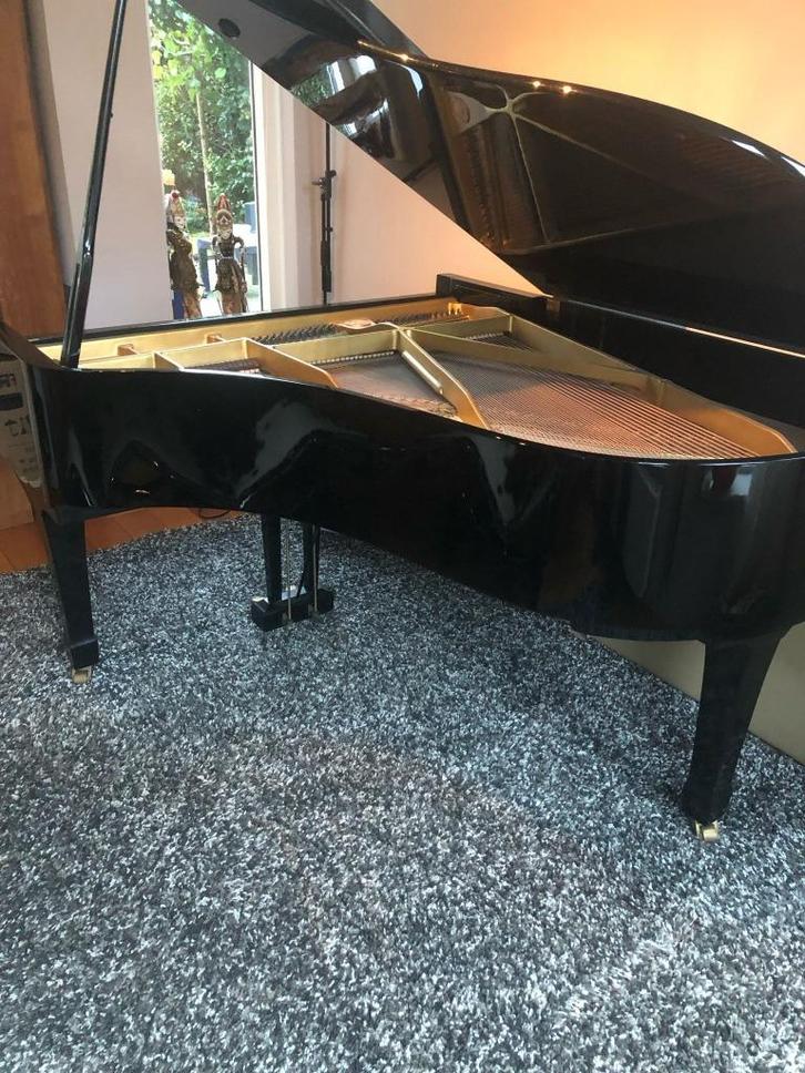 Vleugel piano Yamaha, Muziek en Instrumenten, Piano's, Zo goed als nieuw, Piano, Zwart, Hoogglans, Ophalen