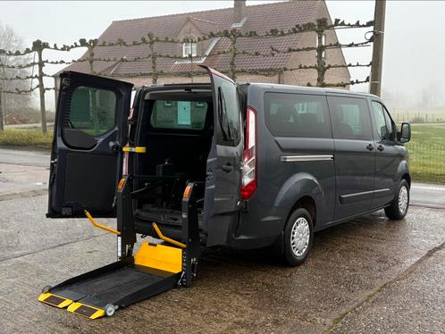 ♿️Ford Transit Custom 2.2TDCI Rolstoellift Invalide Tpmr L2, Auto's, Ford, Bedrijf, Te koop, Transit, Aangepast voor mindervaliden