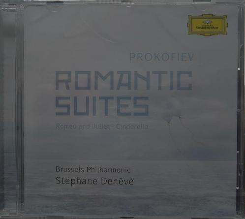 Romantic Suites / Prokofiev - Brussels Philharmonic / Denève, Cd's en Dvd's, Cd's | Klassiek, Nieuw in verpakking, Orkest of Ballet