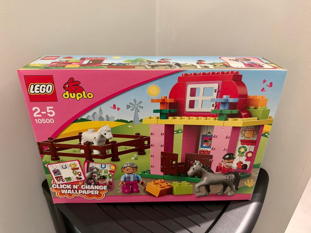 Duplo paarden boerderij.  Dichte doos, nieuw., Ophalen, Nieuw