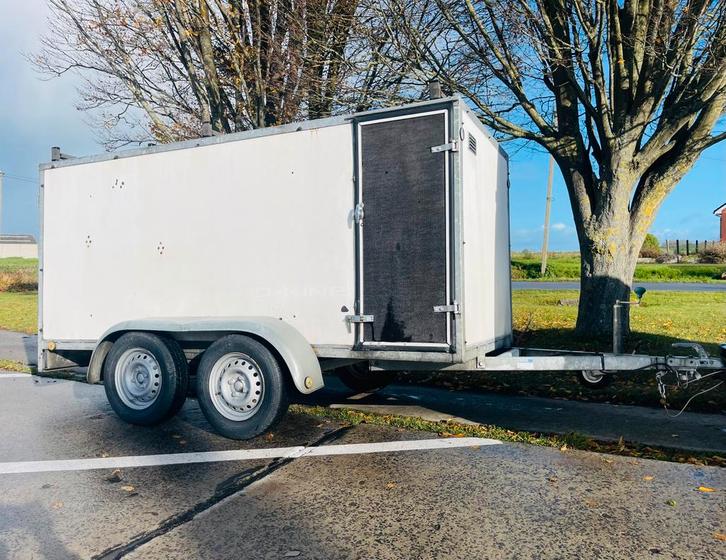 aanhangwagen van 750 kg, 3 meter, bagagerek, 2 assen, Auto diversen, Aanhangwagen-onderdelen, Ophalen