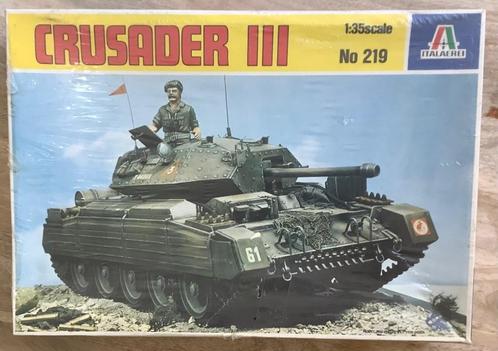 Italarei No 219 Crusader III 1:35 Nieuw Geseald !, Hobby en Vrije tijd, Modelbouw | Auto's en Voertuigen, Nieuw, Tank, Groter dan 1:32
