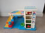 Vintage Fisher-Price garage, Kinderen en Baby's, Speelgoed | Fisher-Price, Speelset, Gebruikt, Ophalen of Verzenden