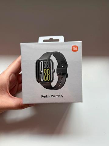Nieuwe Xiaomi Redmi Watch 5 – Zwart | Verpakt in Plastic beschikbaar voor biedingen