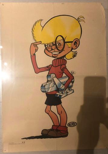 Geniale Olivier - Poster Dupuis beschikbaar voor biedingen