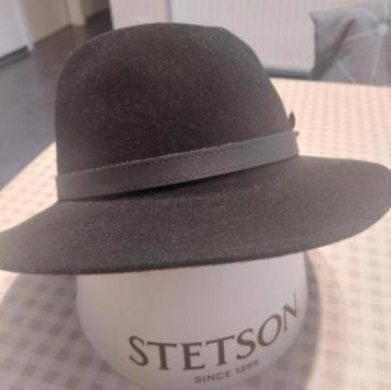 Zwarte Herenhoed Stetson maat L beschikbaar voor biedingen