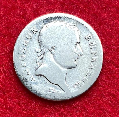 Rare Pièce de 1 Franc Français en Argent datant de 1810, Antiquités & Art, Antiquités | Argent & Or, Argent, Enlèvement ou Envoi