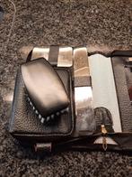 Retro toilettas reisset vintage verzorging nieuwstaat, Ophalen of Verzenden, Persoonlijke verzorging