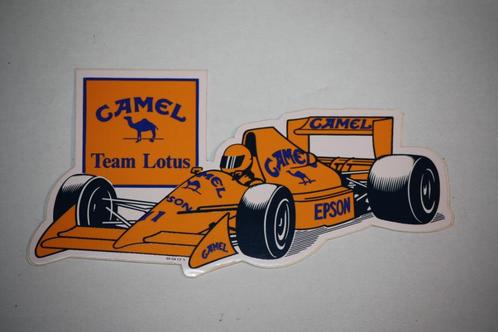 Autocollant vintage - Camel Team Lotus - Bel état, Collections, Autocollants, Neuf, Marque, Enlèvement ou Envoi