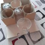 6 nieuwe duralex glazen in doos, Nieuw, Waterglas, Ophalen