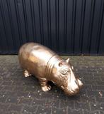 polyester nijlpaardje goud, Antiek en Kunst, Ophalen of Verzenden
