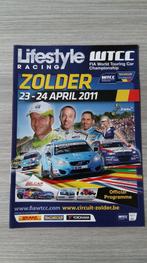 Fia WTCC 2011 Circuit Zolder - Official Programme, Comme neuf, Général, Enlèvement ou Envoi