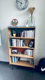 Houten boekenkast – retro design, Huis en Inrichting, Ophalen, Gebruikt